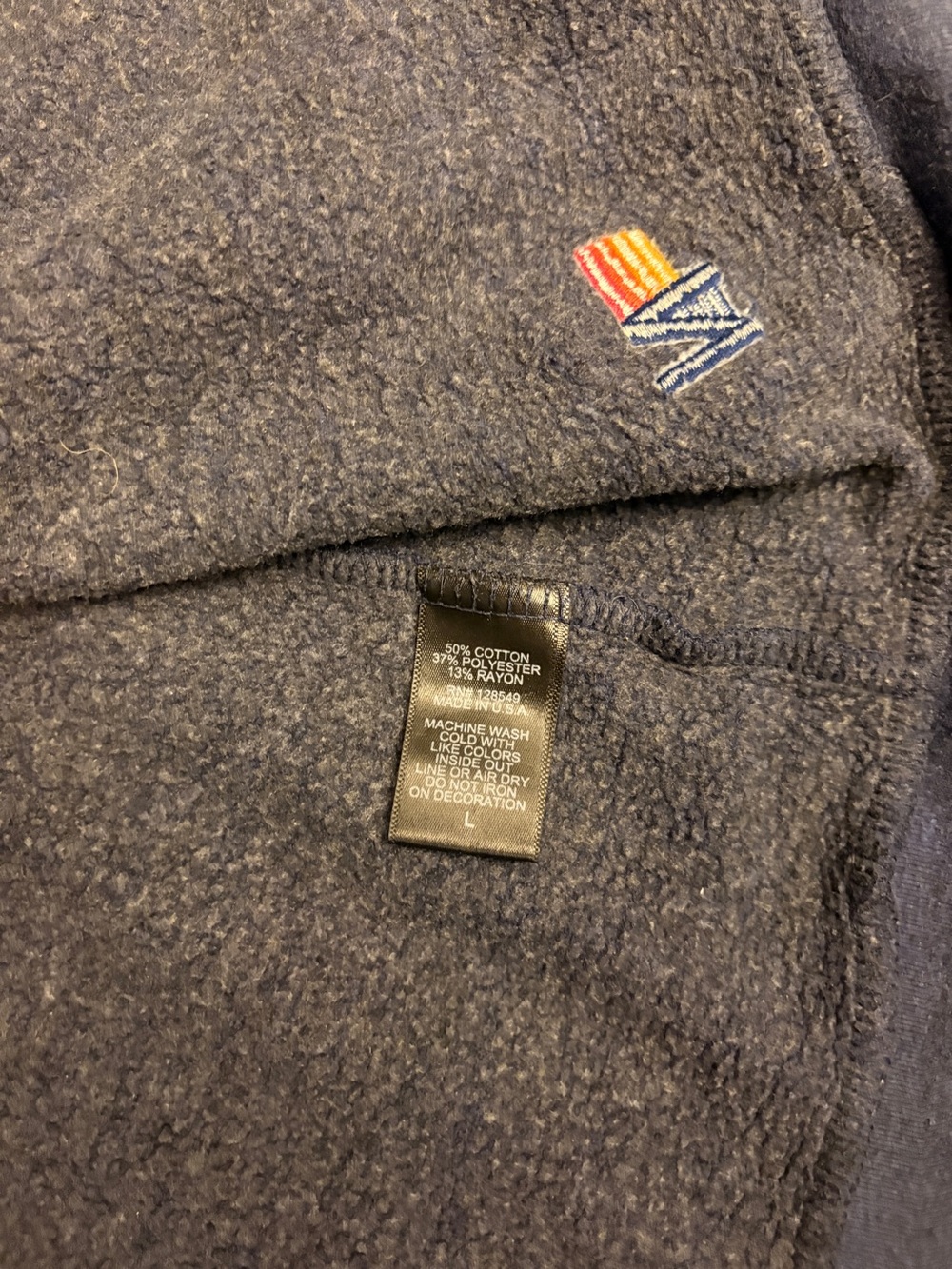 Aviator Nation Navy Hoodie with Yellow⚡️on back - Picture 4 of 10